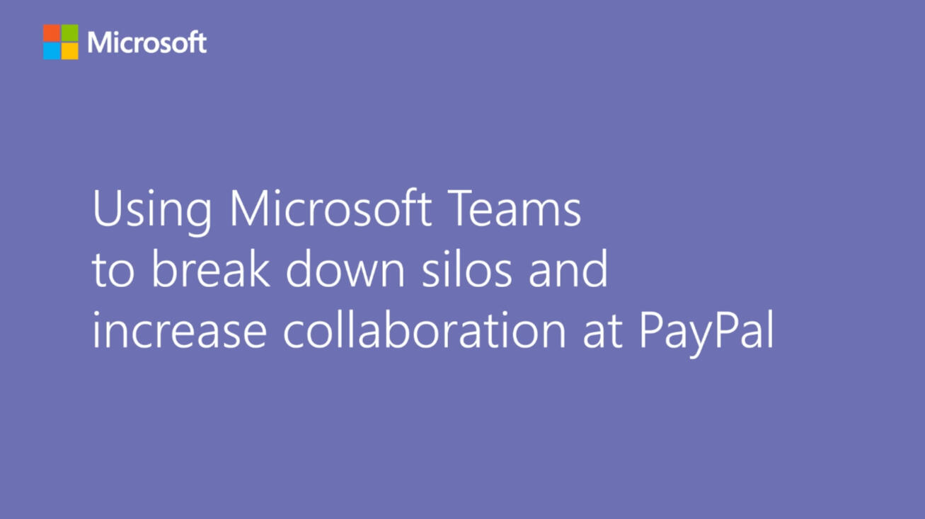 Ben Poole featured in Microsoft video case study for global MS Teams rollout